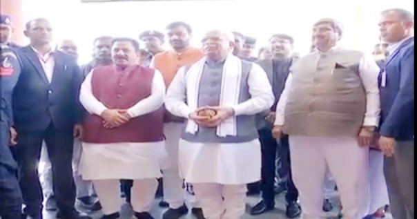 CM मनोहर लाल ने हरियाणा कला परिषद के मुख्यालय का किया शुभारम्भ, देखें PHOTOS